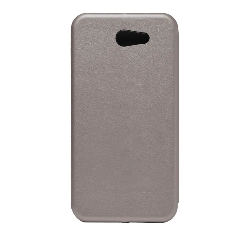 Maska za Samsung J7/ J727 2017 (USA) srebrna na preklop Teracell Flip Premium