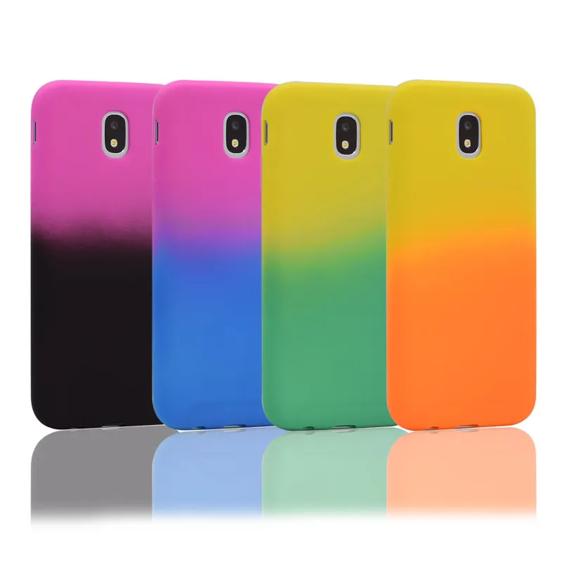 Maska za Samsung J7/ J730 (2017) EU zuto narandžasto Double summer vibe
