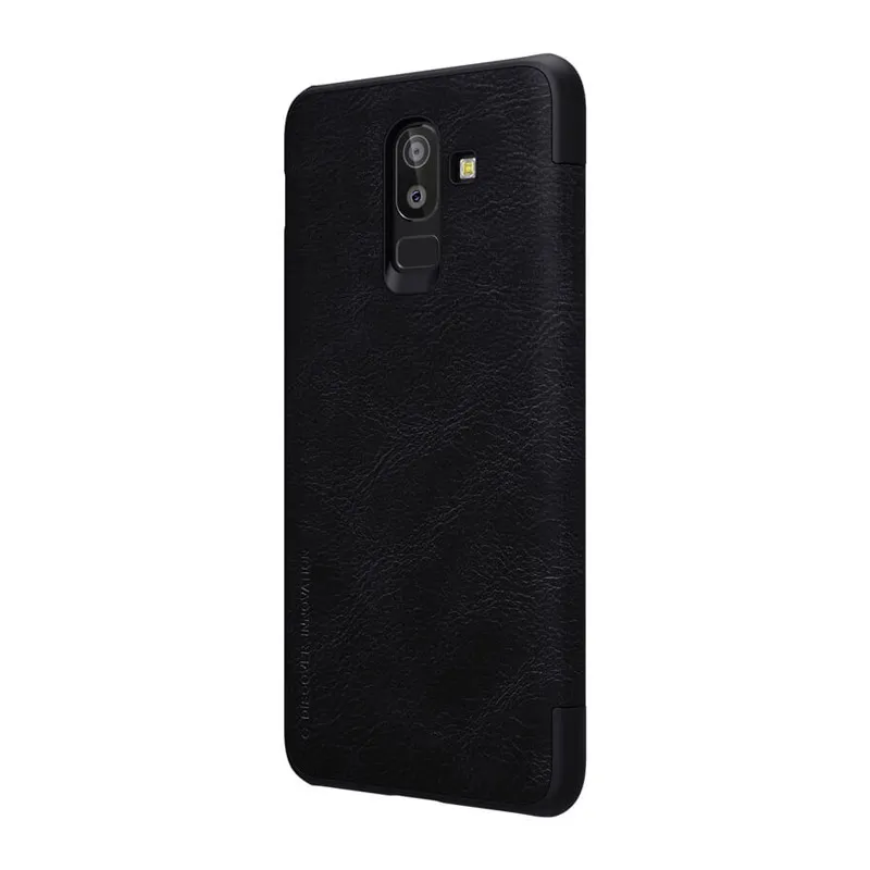 Maska za Samsung J8/ J810F (2018) (EU verzija) crna na preklop Nillkin Qin