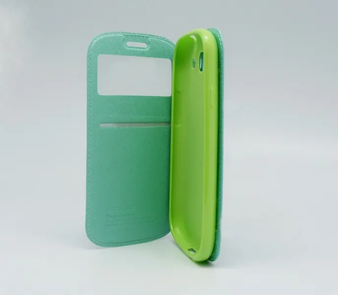 Maska za Samsung N910 Note 4 na preklop Mercury View zelena