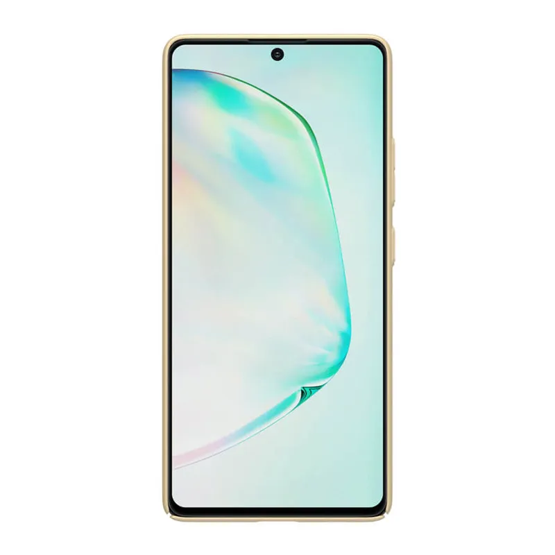 Maska za Samsung S10 Lite/ G770/ A91/ A915F Nillkin Super Frosted Shield zlatna