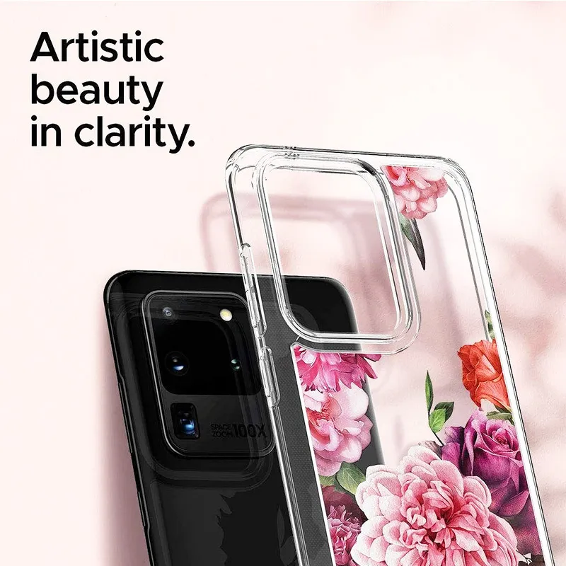Maska za Samsung S20 Ultra/ G988F Cecile Rose Floral Spigen Ciel