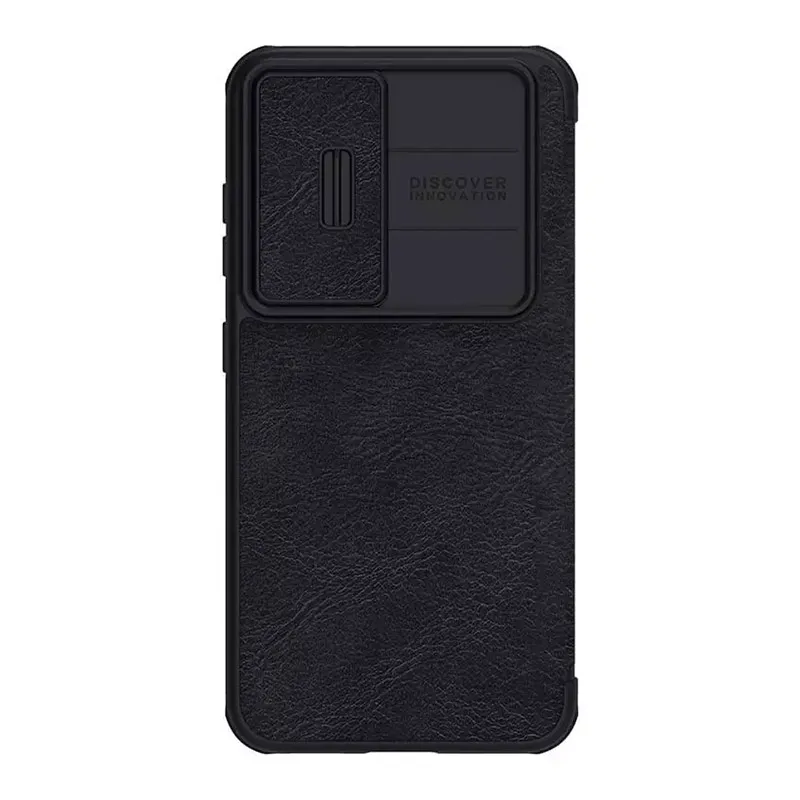 Maska za Samsung S23 Plus/ S916B na preklop Nillkin Qin Pro crna