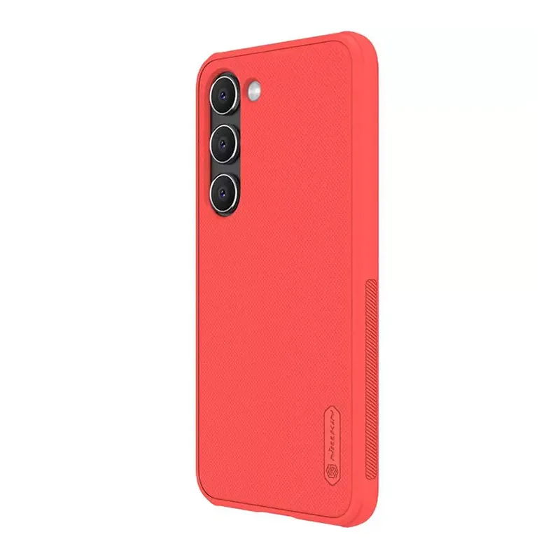 Maska za Samsung S23/ S911B Nillkin Super Frosted Shield Pro crvena