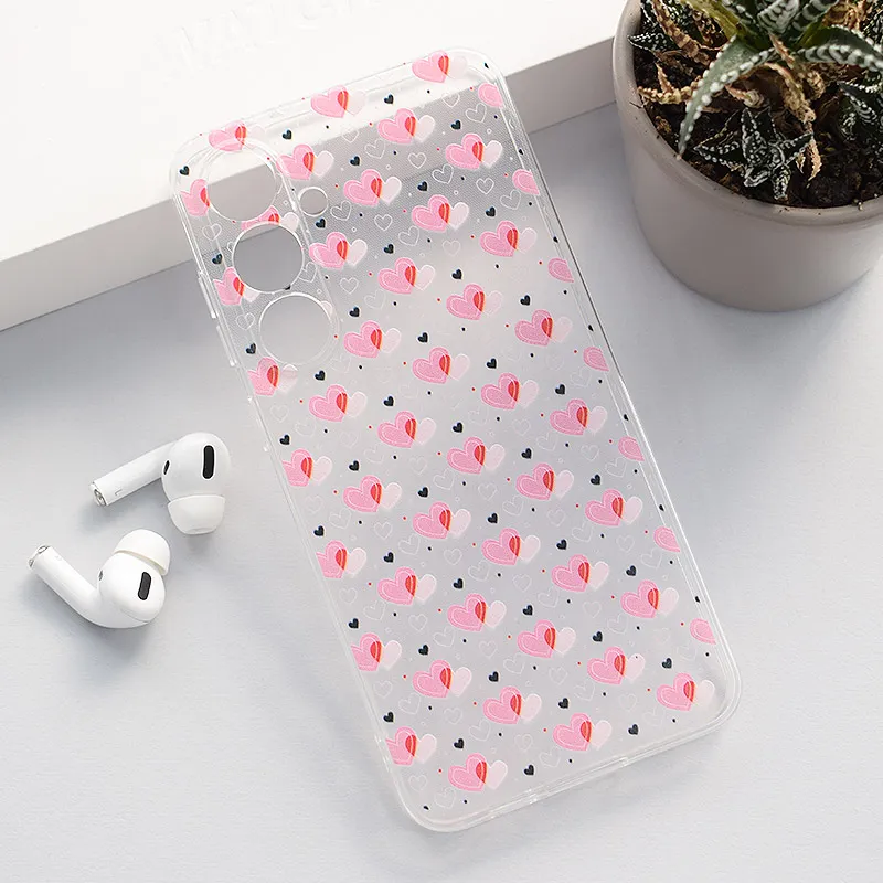Maska za Samsung S24 FE/ S721B Hearts Nanobit Print