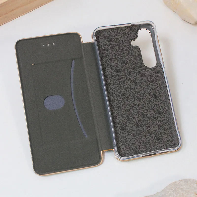 Maska za Samsung S24 Plus/ S926B na preklop Teracell Flip Premium zlatna