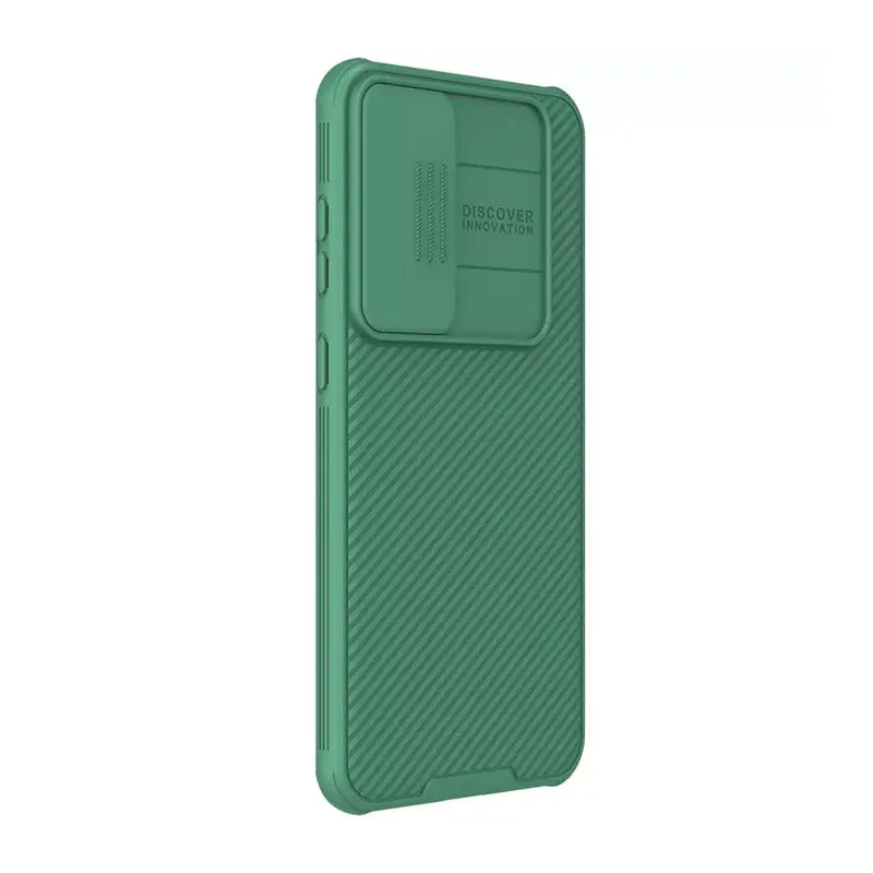 Maska za Samsung S24/ S921B/ S25/ S931B Nillkin CamShield Pro tamno zelena