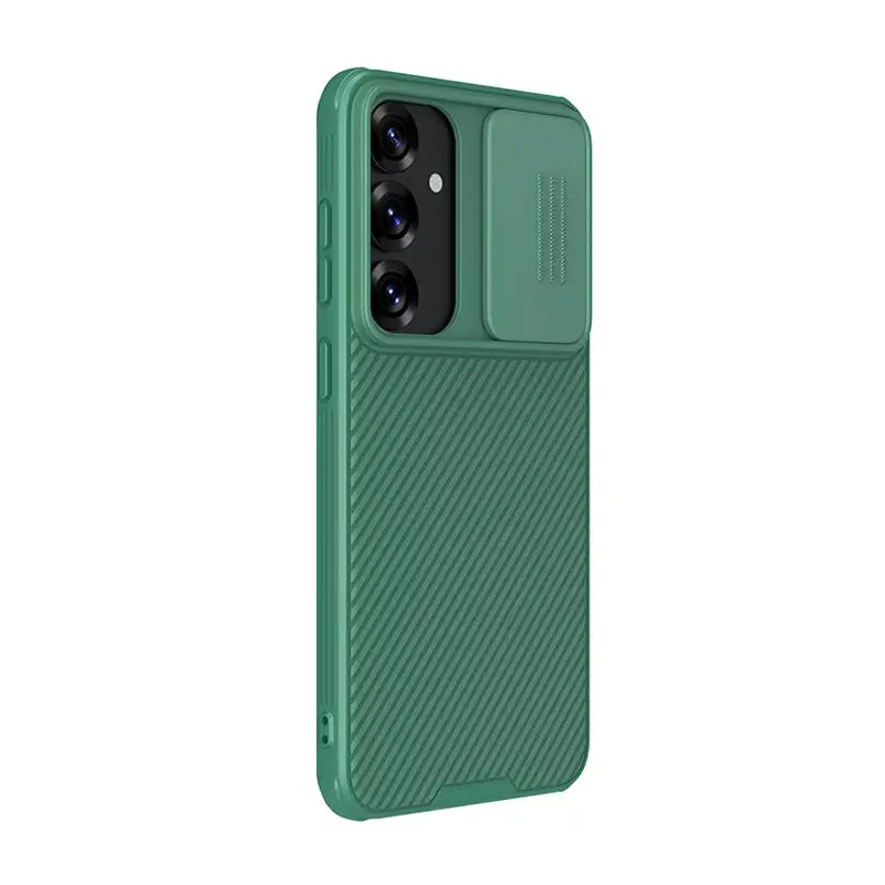 Maska za Samsung S24/ S921B/ S25/ S931B Nillkin CamShield Pro tamno zelena