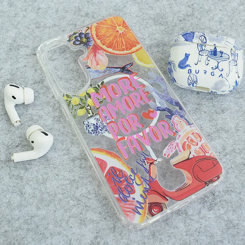 Maska za Samsung S24/ S921B/ S25/ S931B Summer Amore Mag Case Nanobit Print