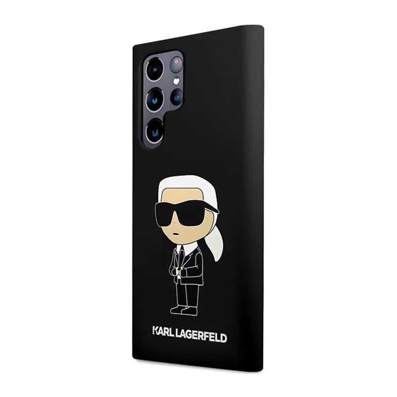 Maska za Samsung S24 Ultra/ S928B Karl Lagerfeld Silicone Ikonik crna