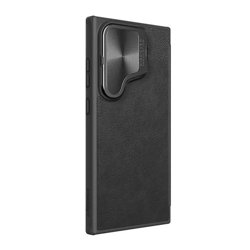 Maska za Samsung S24 Ultra/ S928B na preklop Nillkin Qin Prop crna