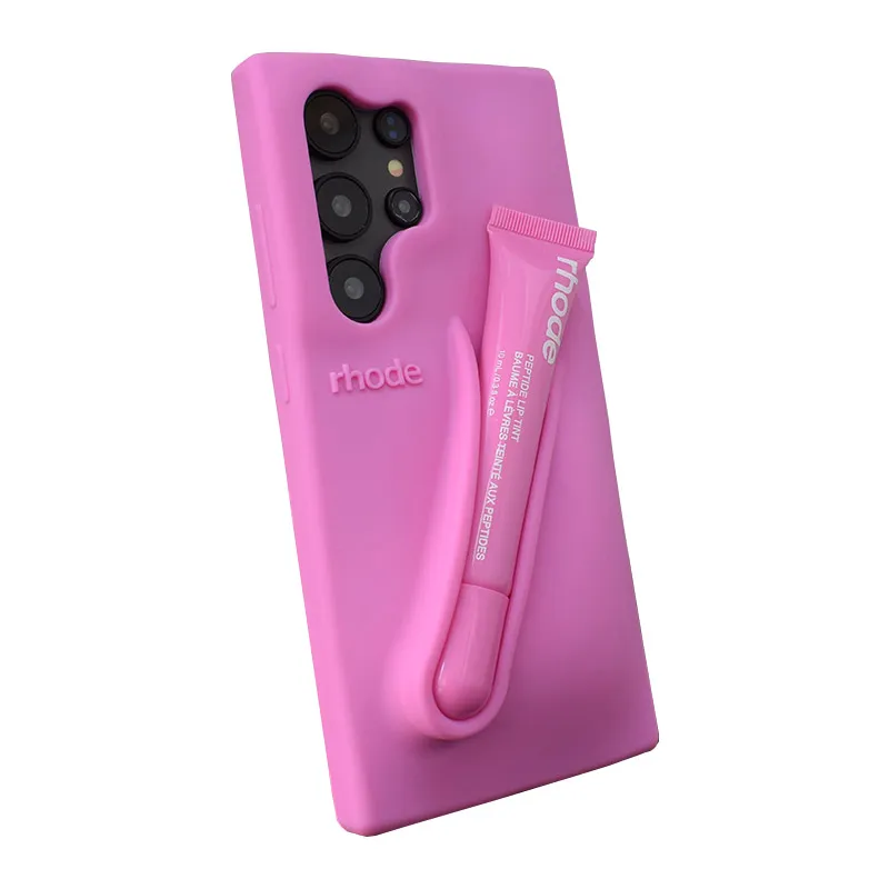 Maska za Samsung S24 Ultra/ S928B shortcake Rhode LIP CASE + LIP TINT