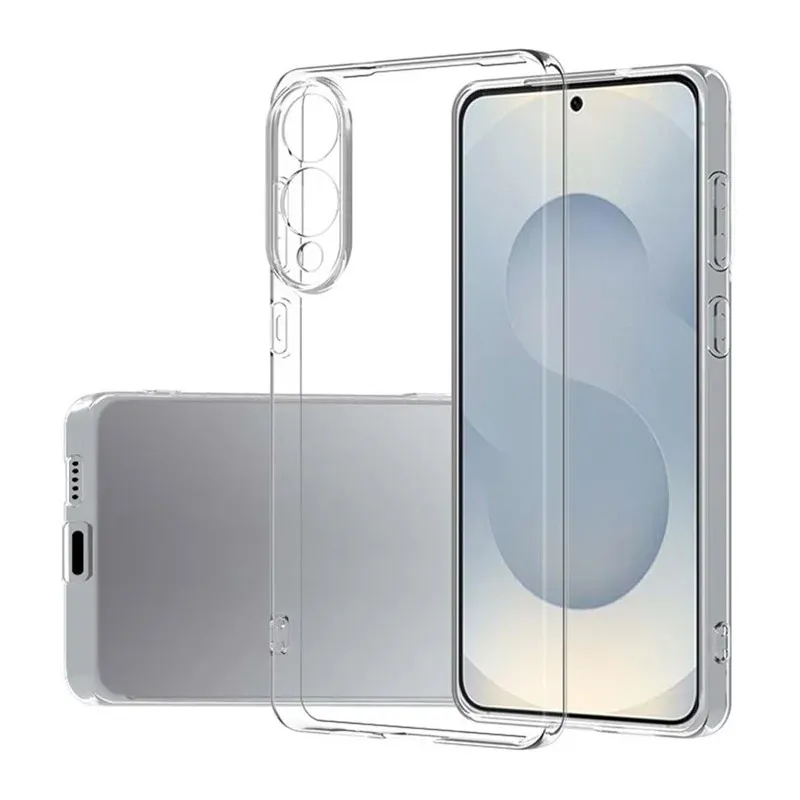 Maska za Samsung S25 Edge Skin Silikon transparent