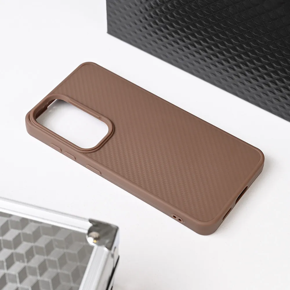 Maska za Samsung S25 Magsafe Kevlar braon