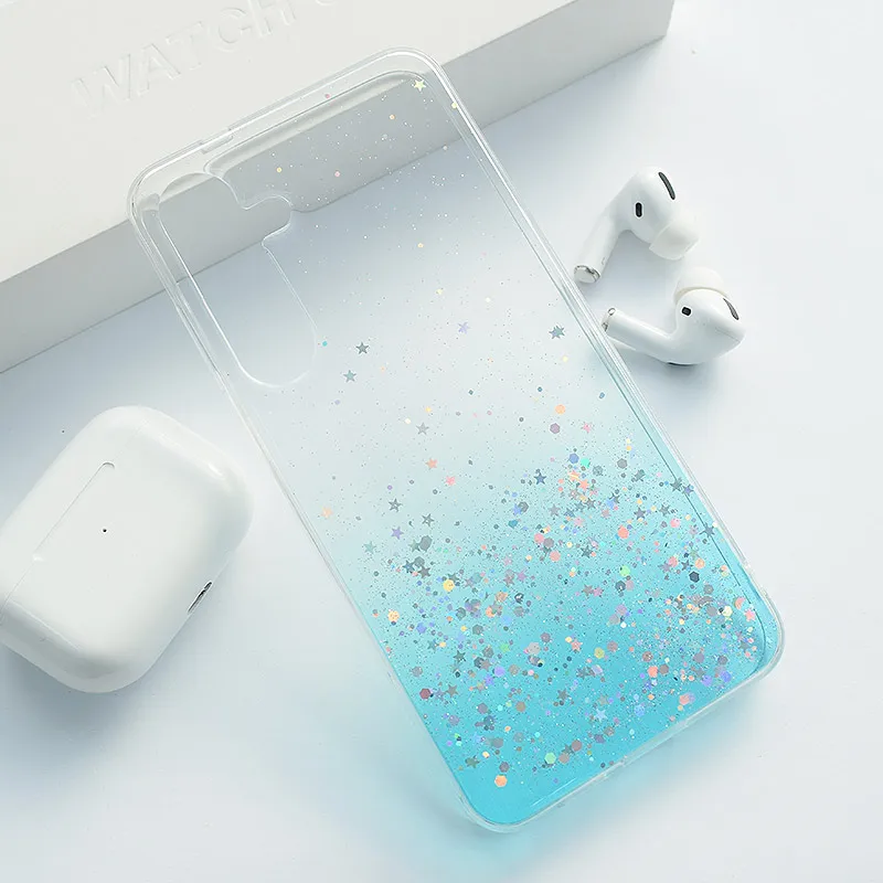 Maska za Samsung S25 Plus 5G/ S936B tirkiz Stardust