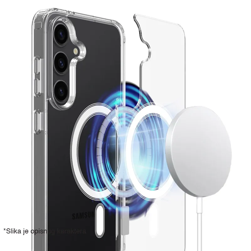 Maska za Samsung S25/ S931B Berlia Clear Mag Case Premium transparent