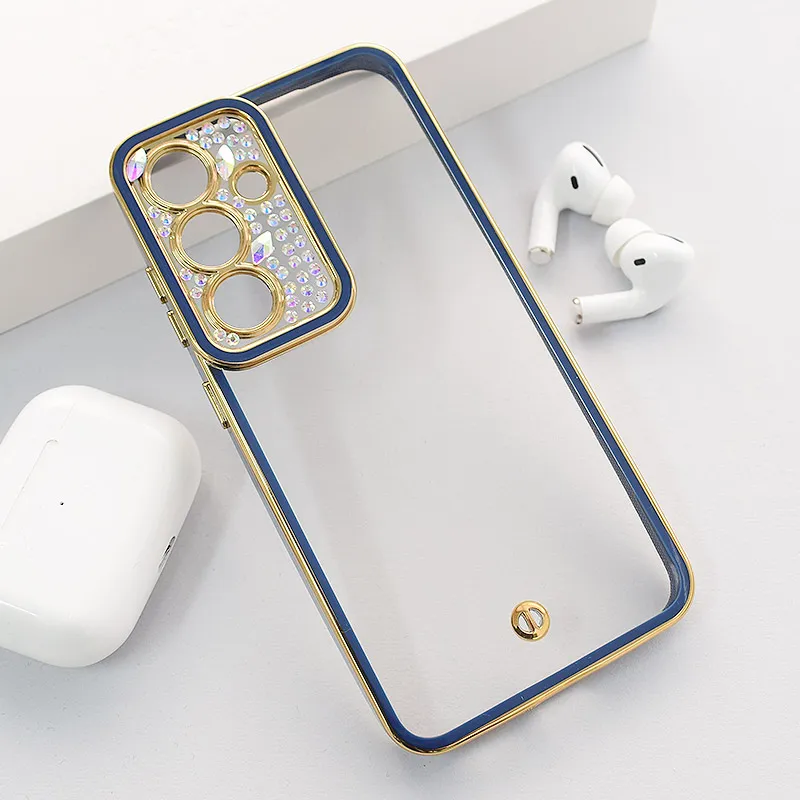 Maska za Samsung S25/ S931B Luxury Crystal Clear plava