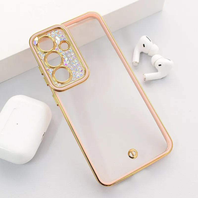 Maska za Samsung S25/ S931B Luxury Crystal Clear roze