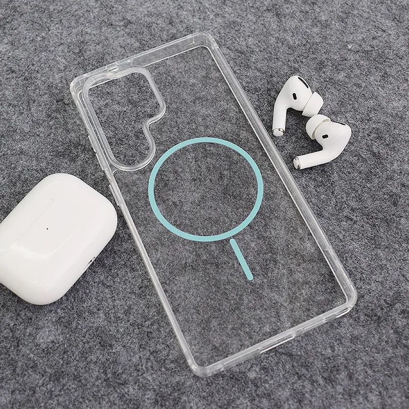 Maska za Samsung S25 Ultra Mag Case Clear Slim plava