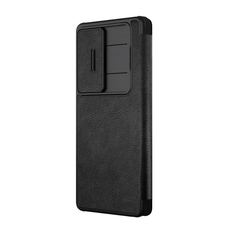 Maska za Samsung S25 Ultra/ S938B na preklop Nillkin Qin Pro crna