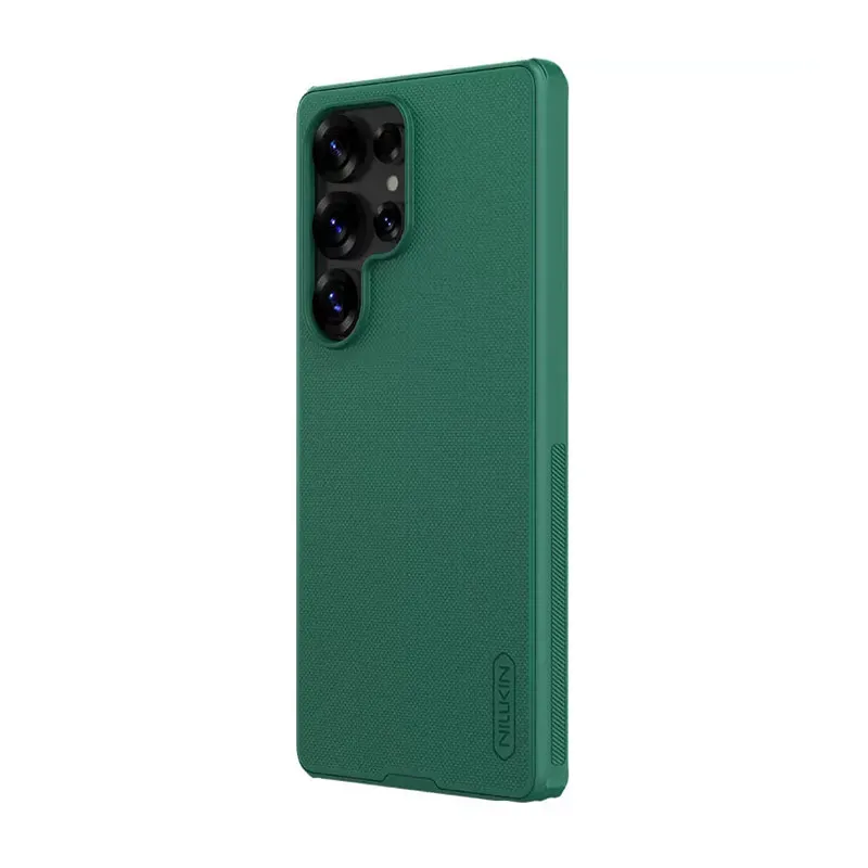 Maska za Samsung S25 Ultra/ S938B Nillkin Super Frosted Shield Pro Magnetic tamno zelena