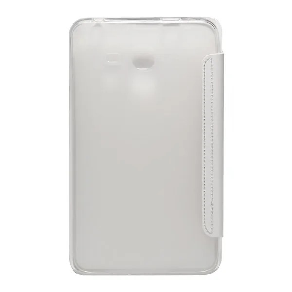 Maska za Samsung T280/ Tab A 70 in bela na preklop Tablet Stripes