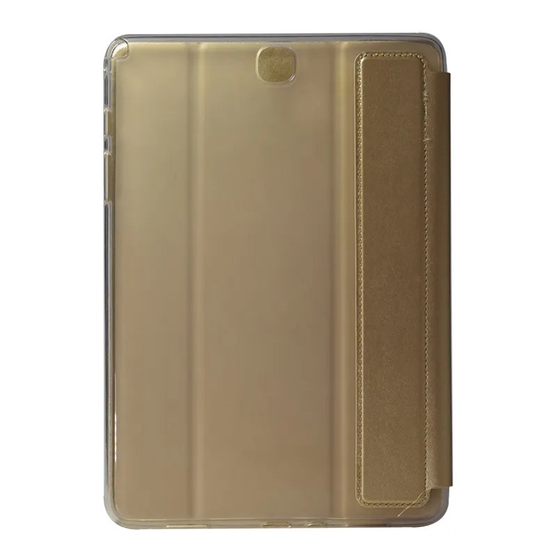 Maska za Samsung T550/ Tab A 96 in zlatna na preklop Tablet Stripes