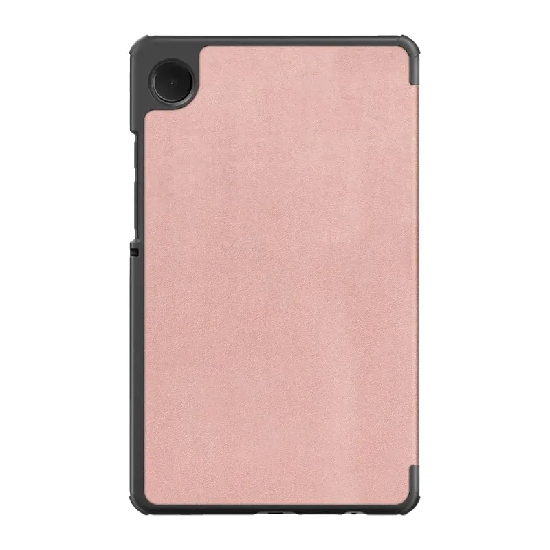 Maska za Samsung Tab A9/ X110 na preklop Tablet Stripes roze