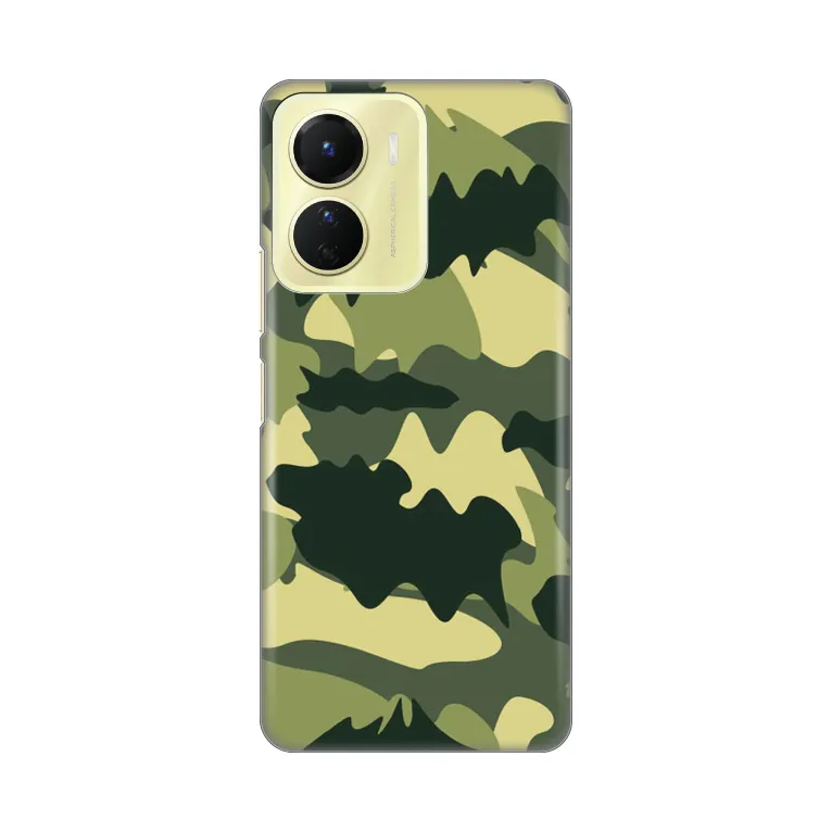 Maska za Vivo Y16 Army Silikonska Print Skin