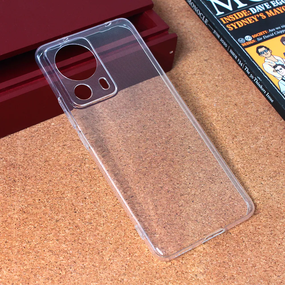 Maska za Xiaomi 13 Lite transparent silikonska Ultra Thin