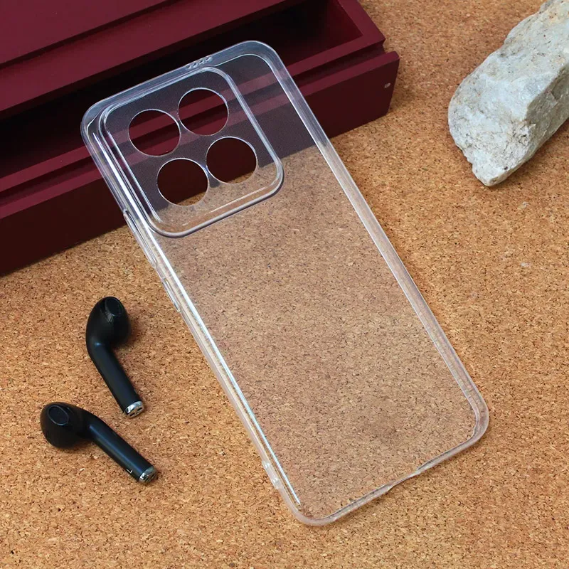 Maska za Xiaomi 14 Pro Skin Silikon transparent