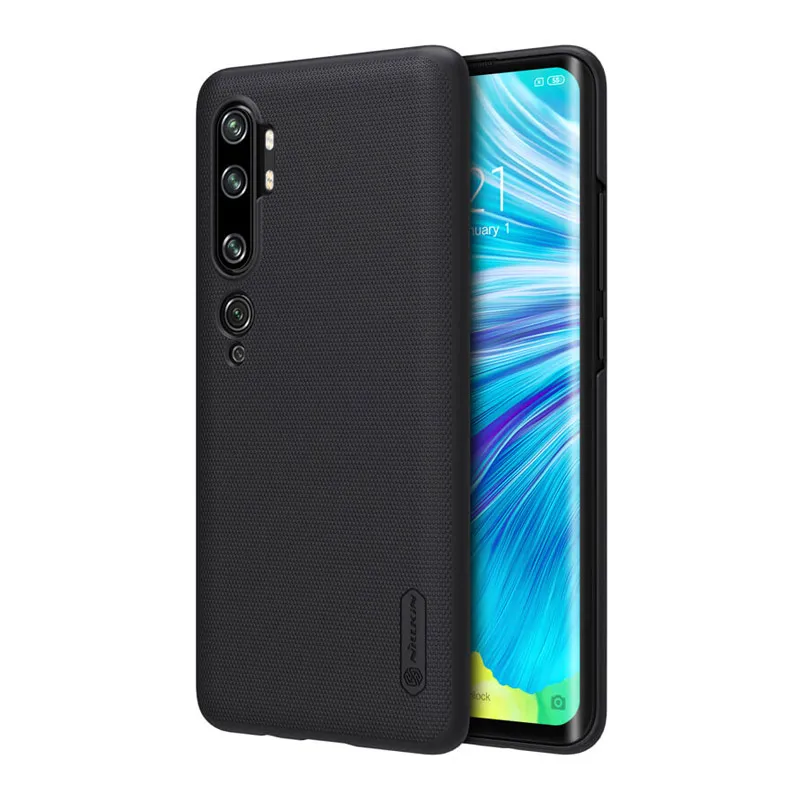 Maska za Xiaomi Mi Note 10/ 10 Pro/ CC9 Pro Nillkin Super Frosted Shield crna