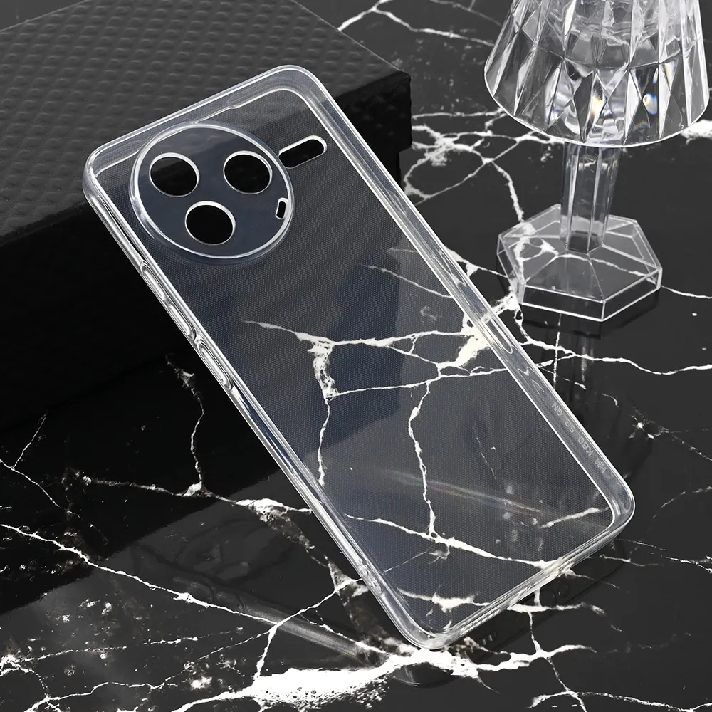Maska za Xiaomi Poco F7 Pro transparent silikonska Ultra Thin
