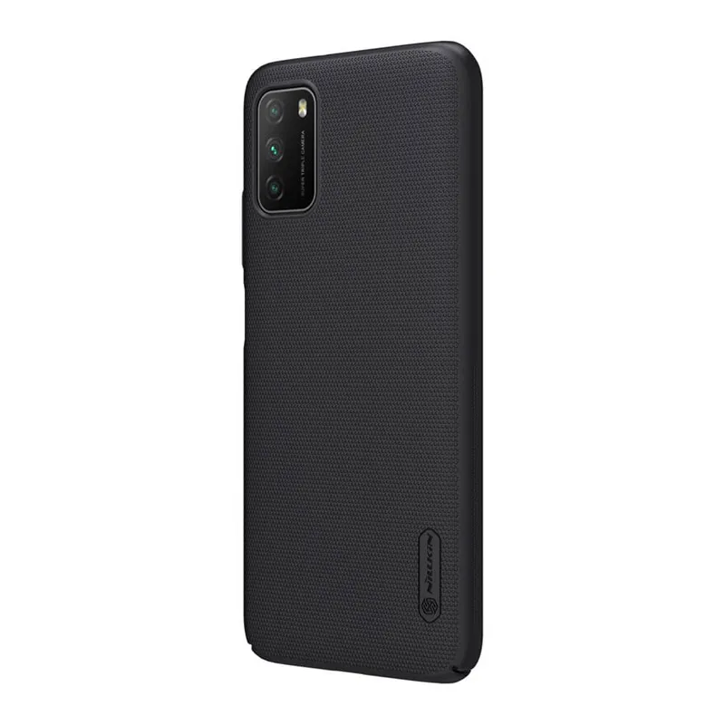 Maska za Xiaomi Poco M3 Nillkin Super Frosted Shield crna