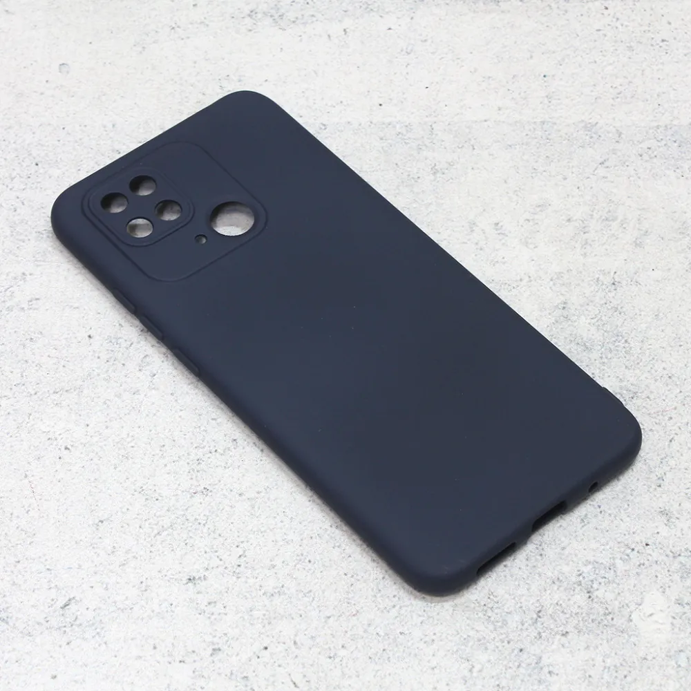 Maska za Xiaomi Redmi 10C mat Teracell Giulietta tamno plava