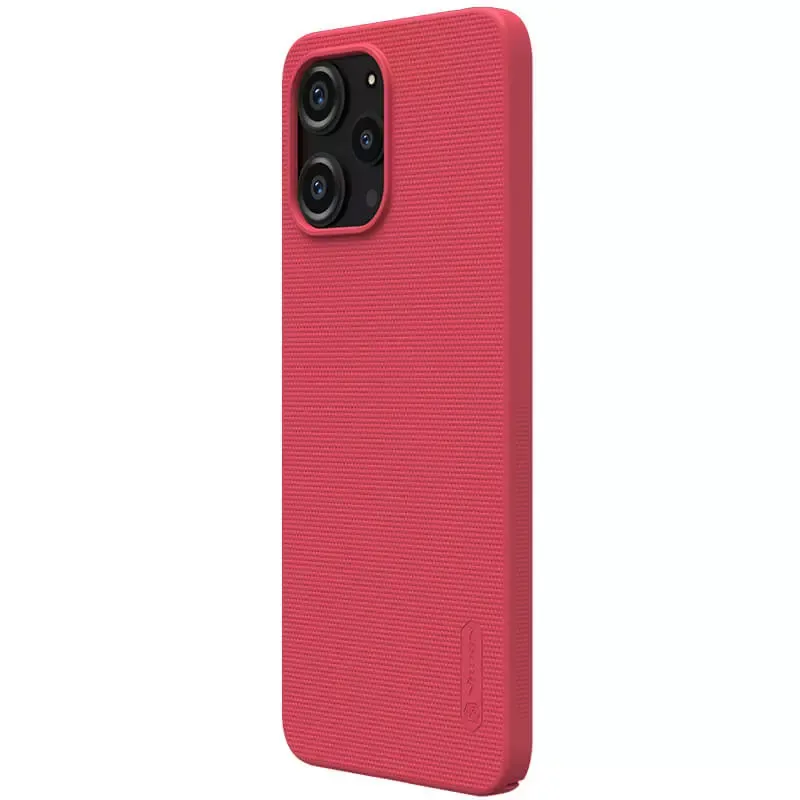Maska za Xiaomi Redmi 12 4G Nillkin Super Frosted Shield crvena