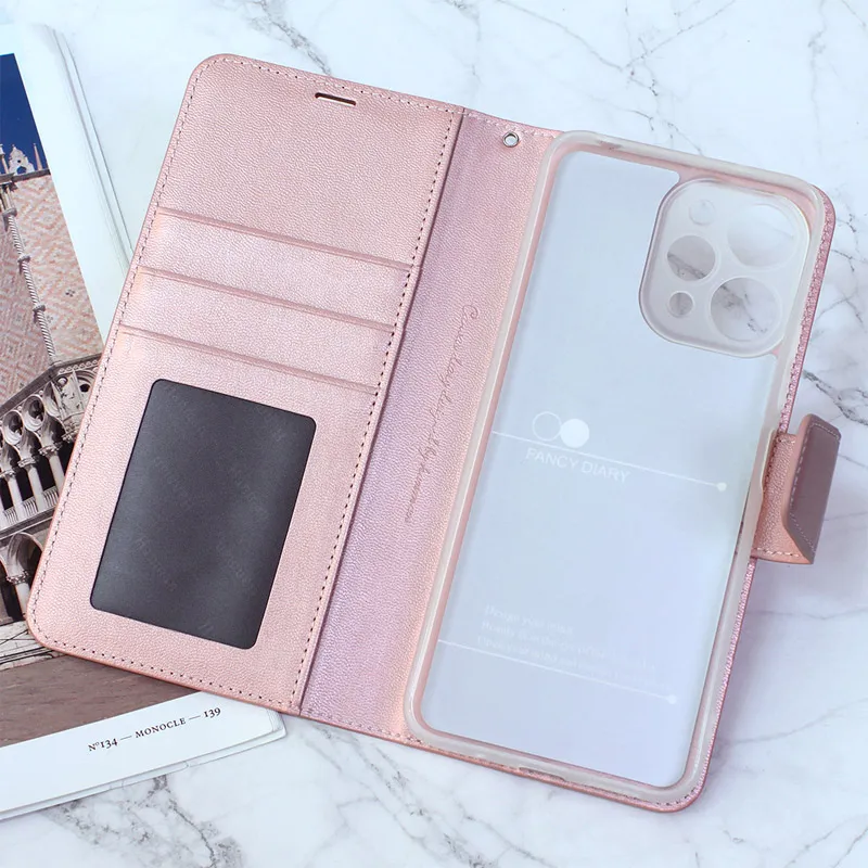 Maska za Xiaomi Redmi 12 na preklop Hanman Mill roze