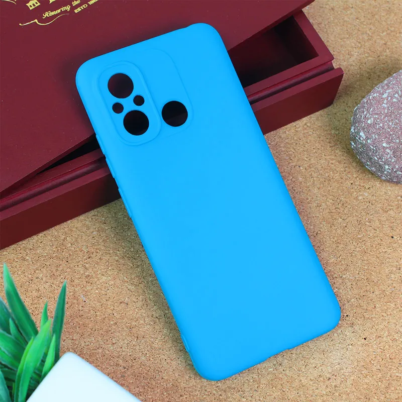 Maska za Xiaomi Redmi 12C mat Giulietta svetlo plava