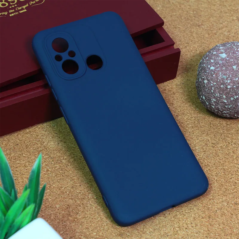 Maska za Xiaomi Redmi 12C mat Giulietta tamno plava