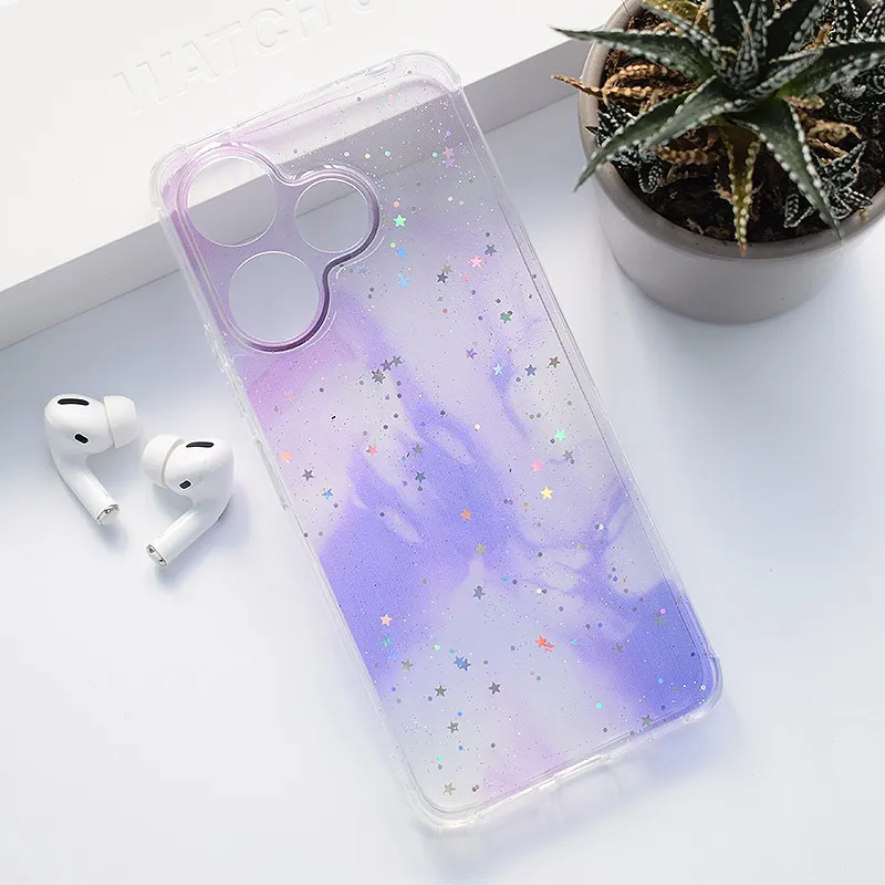 Maska za Xiaomi Redmi 13 4G (EU) Fluid Color ljubičasta