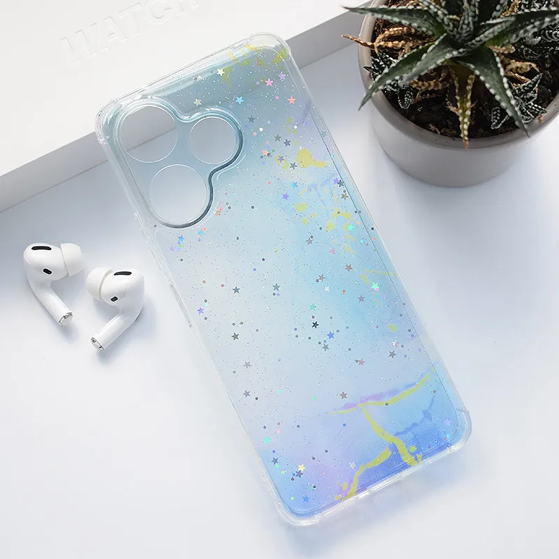 Maska za Xiaomi Redmi 13 4G (EU) Fluid Color svetlo plava