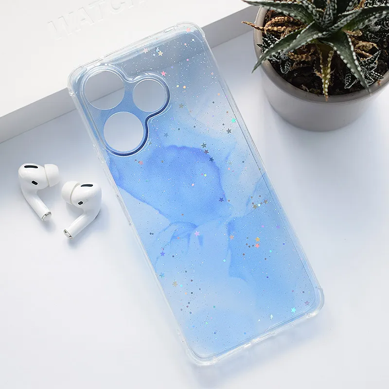 Maska za Xiaomi Redmi 13 4G (EU) Fluid Color tamno plava