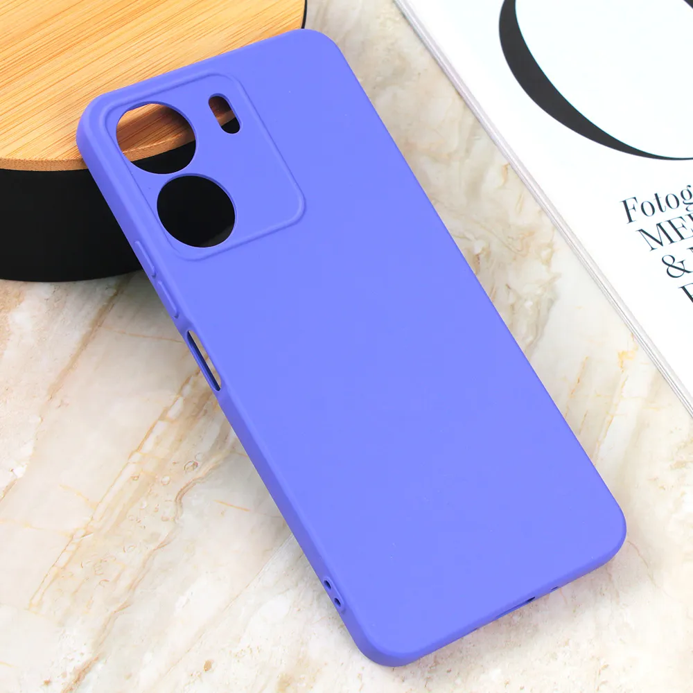 Maska za Xiaomi Redmi 13C mat Teracell Giulietta ljubičasta