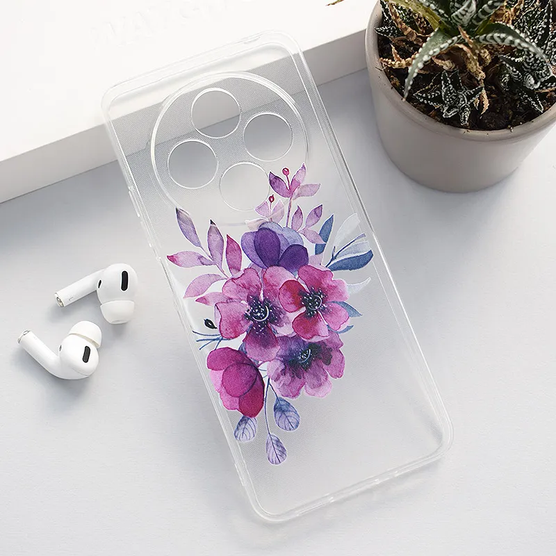 Maska za Xiaomi Redmi 14C/ A4 (2024) Flowers Nanobit Print