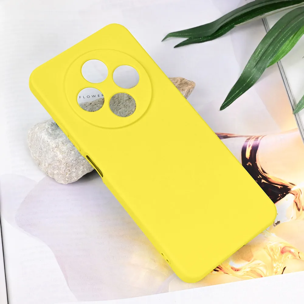 Maska za Xiaomi Redmi 14C/Redmi A4 Teracell Soft Velvet žuta