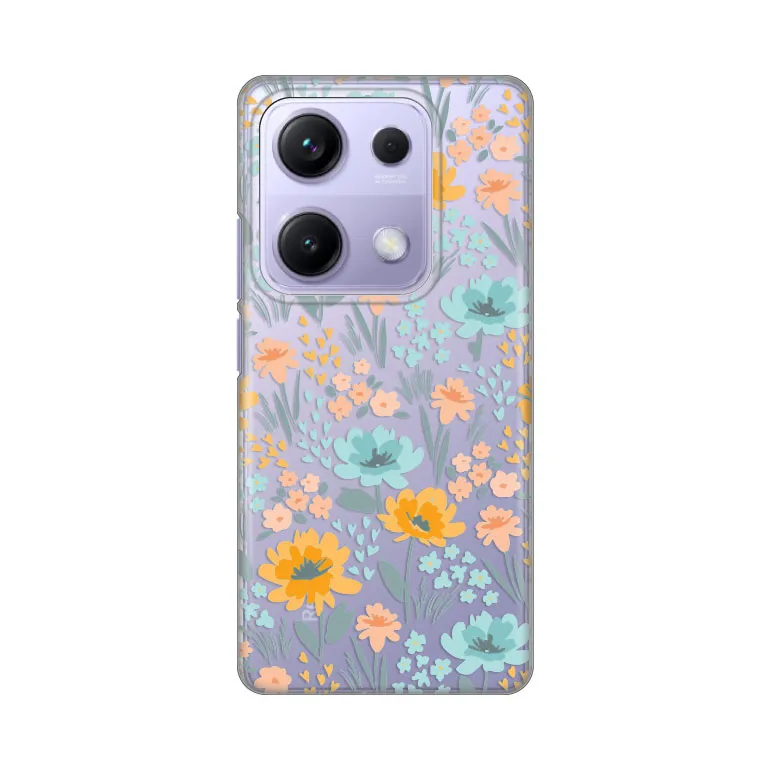 Maska za Xiaomi Redmi 14s Lovely Flowers Silikonska Print Skin