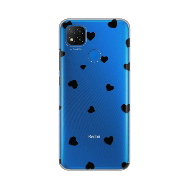 Maska za Xiaomi Redmi 9C/10A Hearts Silikonska Print Skin