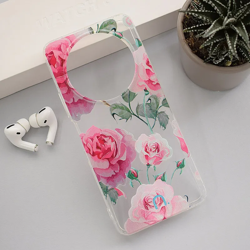 Maska za Xiaomi Redmi A3 (2024) Roses Nanobit Print
