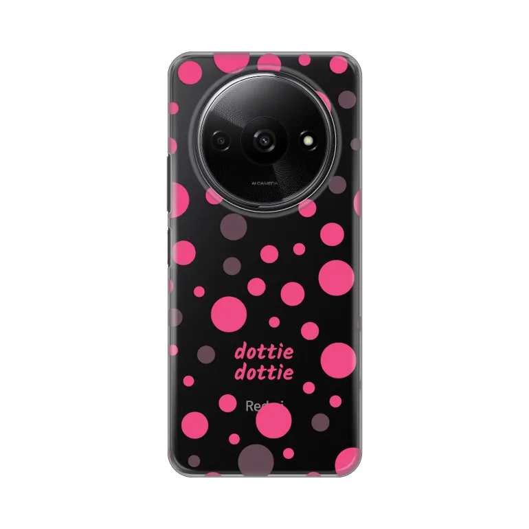 Maska za Xiaomi Redmi A3 Dottie Dottie Silikonska Print Skin
