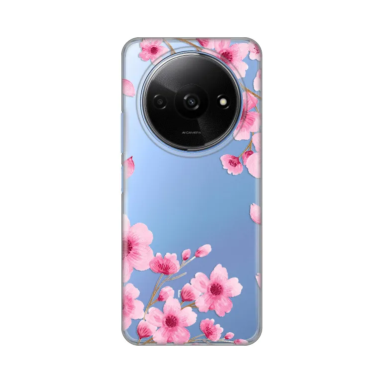 Maska za Xiaomi Redmi A3 Rose Flowers Silikonska Print Skin
